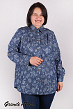 Блуза 372 для полных женщин