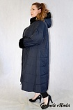 Пальто Д 20972 для полных женщин