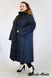 Пальто Д 20962 для полных женщин